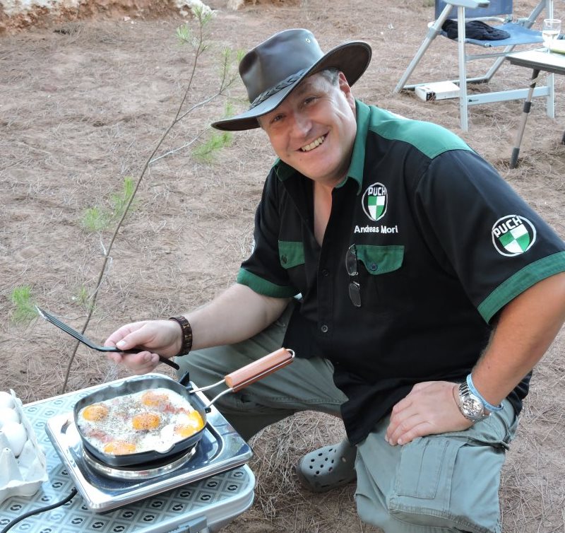 Kochen wie im Militär.